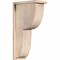 Ekena Millwork Crestline Smooth Corbel w/Backplate, Douglas Fir, 7 1/2"W x 14"D x 26"H COR08X14X26CRE01SDF - alternate 1